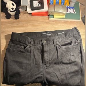 Banana Republic Black Traveler Jeans 34x36